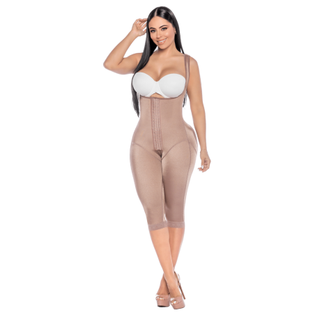 Faja postoperatoria con compresión y efecto push-up | Ajuste progresivo