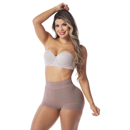 Short Push-Up Tipo Bóxer | Control Abdomen y Realce Natural