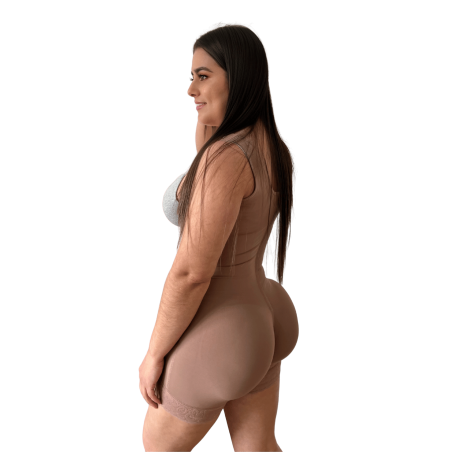 Faja alta compresión con varillas | Moldea y define cintura